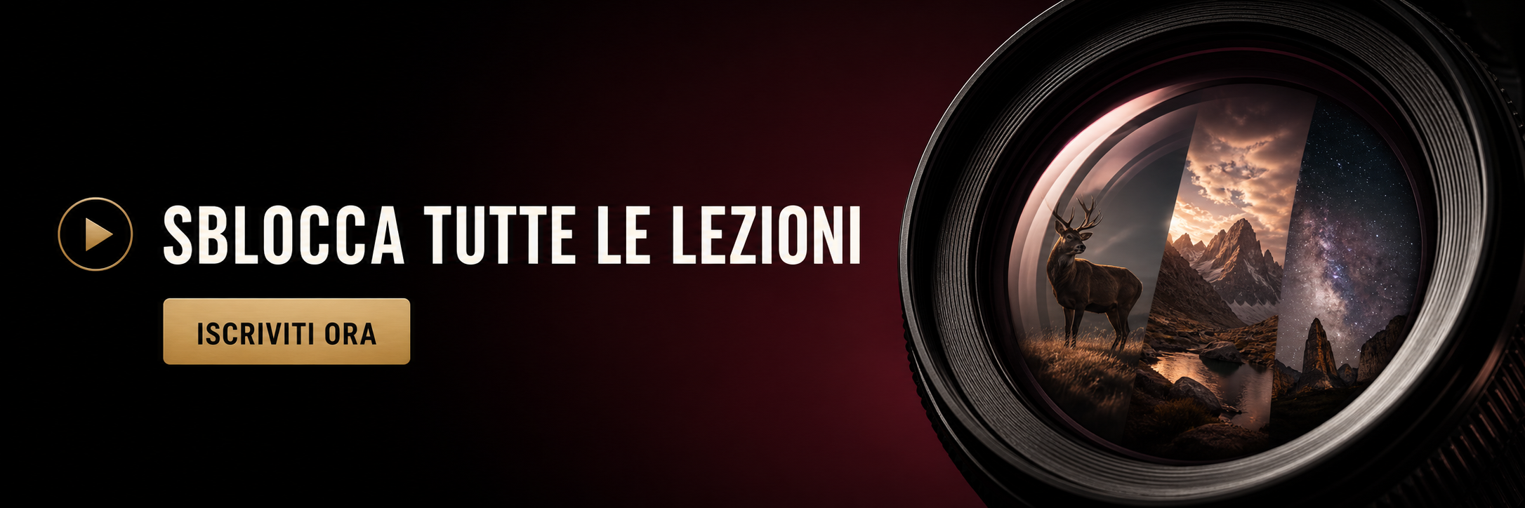 Sblocca tutte le lezioni. Iscriviti ora